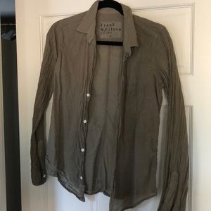 Frank and Eileen button down. Cotton